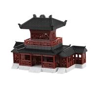 Hemobllo Miniature Statue Pavillon pour Jardin Féérique Ornement Décoratif pour Aquarium Et Décoration Zen Accessoires De Jardin Miniatures