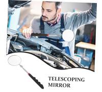 Hemobllo Miroir Dinspection Extensible pour Mécanique Automobile Miroir Rotatif et Portable Outil Ajustable pour Diagnostic et