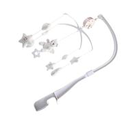 Hemobllo Mobile Musical Bébé Lit Étoile Anges Doux, Jouet Suspendu Rotation, Tissu Confortable, Décor Chambre -né, Éveil Motricité, Présent Naissance