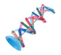 Hemobllo Modèle Adn Structure Double Hélice Biologie Science Éducation Kit Modèle Moléculaire Classe Apprendre Construction Composant Jouet Instrument Aide Gène Humain Hélice Auto-assemblag