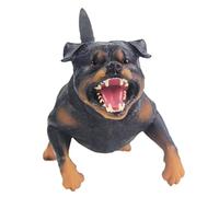 Hemobllo Modèle Chien Rottweiler Solide Figurine Animale Réaliste pour Garçon Fille Décoratif Léger et Cadeau Éducatif pour Tout-Petit