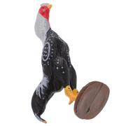Hemobllo Modèle de Coq de Combat Plastique Réaliste Éducatif pour Garçon Fille Décoration Maison Créative