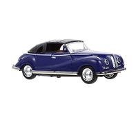Hemobllo modèle de Voiture Classique joyau Petit Ton Voitures Anciennes modèles de Voitures Classiques rétro décoration Vintage Voitures de Jouets Cars Alliage Blue