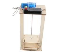 Hemobllo Modèle DIY Ascenseur Manuel Éducatif pour Garçon Fille Scientifique Interactif Développement des Compétences et Apprentissage Ludique