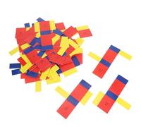 Hemobllo Modèle Pédagogique de Prisme Rectangulaire, Démonstration Longueur des Arêtes Surface, 54 Feuilles, Papier, Pliable et Portable, pour Cours de Physique, Étudiants