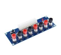 Hemobllo Module Adaptateur Alimentation ATX Carte De Transfert pour Ordinateur Alimentation pour Châssis De Bureau Sortie avec Bornier Et Fusible Remplaçable