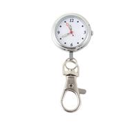 Hemobllo Montre de Poche à Quartz - Montre de Poche Ronde rétro à Quartz numérique de e Porte-clés de Plein air Portable Unisexe(04)