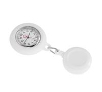 Hemobllo Montre Infirmière à Clip Rétractable Broche Ergonomique et Fonction Extensible pour Blouse Médicale, Personnel Soignant et Présent