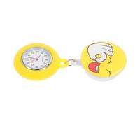 Hemobllo Montre Infirmière Rétractable Clip Pratique avec Affichage Numérique Fiable et Cadeau Utile pour Aide-soignantes et Infirmières Milieu Hospitalier Modèle Jaune