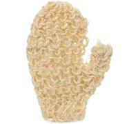 Hemobllo Moufles de Bain Exfoliant en Chanvre Sisal Beige, Gommage Corporel Doux et Multi-fonction pour Peau Lisse, Spa