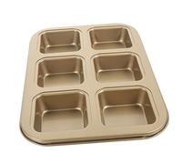 Hemobllo Moule à Carré Antiadhésif Moule de Cuisson Multifonction pour Mini Pains Gâteaux et Hot Dogs Compatible Four Standard