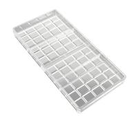 Hemobllo Moule à Chocolat Transparent Polycarbonate Rigide Moule Multi Petits Bonbons Gâteaux et Glaçons Outil de Pâtisserie Polyvalent
