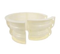 Hemobllo Moule à Ciment Design Européen Élégant en ABS Beige pour Modèle de Colonne Cylindrique et Aménagement de Parcs