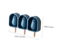 Hemobllo Moule à Glace et Lavable Moule à Popsicles Polyvalent pour Maison Fabrication Facile de Glaces et Gelées Réutilisable Sûr