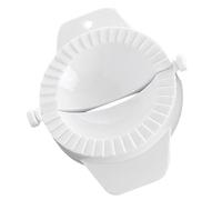 Hemobllo Moule à Raviolis Manuel en Plastique Blanc, Presse à Pâte Portable pour Fabriquer des Raviolis, Outil de Pressage Pâte Pratique pour Maison Cuisine, 1 Pièce