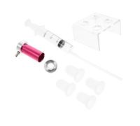 Hemobllo Moule à Rouge à Lèvres Diy 7 Pièces Ensemble Aluminium 4 Embouts En Silicone Support 4 Trous Pour Fabrication Maison Cosmétiques Accessoires De Maquillage