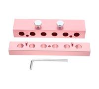 Hemobllo Moule à Rouge à Lèvres en Aluminium, 6 Trous pour DIY | Paroi Intérieure Lisse, Finition sans Bulles, Réutilisable, Compatible Tube Standard, pour Baume à Lèvres