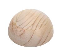 Hemobllo Moule de Formage en Bois pour Céramique, Outils Géométriques en Demi-Lune pour Assiettes et Bols, Sculpture Précise pour Projet DIY