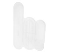 Hemobllo Moule en Silicone Blanc pour Résine Époxy Résistance Haute Température et Démoulage Facile pour Décor Personnalisé et Créations Commerciales