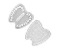 Hemobllo Moule Silicone Époxy 3D pour Boîte Lanugo Bébé, Transparent, Flexible, Facile à Nettoyer, Kit DIY Artisanat pour Rangement Souvenir Lanugo, Présent Naissance Et Anniversaire, Usage Créatif