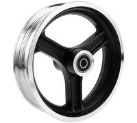 Hemobllo Moyeu de Roue 10 Pouces en Alliage d'Aluminium Moyeu Métallique de Rechange pour Trottinette Électrique Jante Alésage 10 MM Pièce Détachée pour Scooter Électrique Absorption