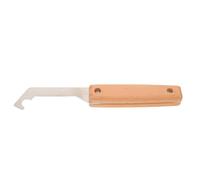 Hemobllo Nettoyant pour Systèmes de Portes D'ascenseur, Outil D'entretien des Rails de Levage, Acier Inoxydable et Bois, Beige, Nettoyage de Précision, pour Ascenseur et Porte de Levage,