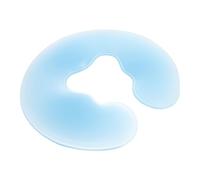 Hemobllo Oreiller Visage Silicone U Forme pour Spa et Salon Beauté Coussin Visage Plat Confortable Lavable et Adapté Aux Lits de Massage et Soins Esthétiques