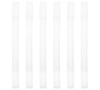 Hemobllo Organisateur de Brochettes pour Barbecue 6 Pièces Transparent, Tube de Rangement Portable 35,5 Cm X 3 Cm avec Couvercle, Seau de Rangement Réutilisable pour Brochettes en Plein