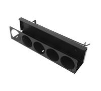 Hemobllo Organisateur Mural pour Aérosols et Bouteilles Étagère Métallique Renforcée avec Distributeur de Papier Toilette Support Mural Compact pour Rangement Cuisine et Garage