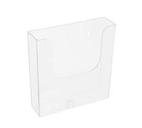 Hemobllo Organisateur Mural Transparent pour Documents Porte Fiches Plastique Robuste Trieur Bureau pour Dossiers Classeurs et Magazines Rangement Pratique pour Bureau