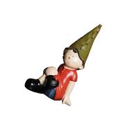 Hemobllo Ornement Fée Résine pour Décoration de Chambre Bureau et Jardin Statuette Garçon Délicate pour Accessoire de Bureau et Cadeau Anniversaire