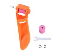 Hemobllo Outil Affûtage Foret Portable Léger Affûteur Mèches Électrique Compact pour Forets à Tige Droite Accessoire Meulage Précis pour Bricolage et Usage Professionnel