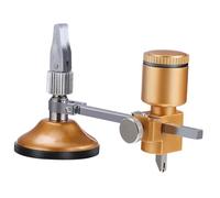 Hemobllo Outil de Découpe Verre Réglable avec Ventouse Cutter Cercle Verre Professionnel pour Carrelage Roue Remplaçable et Fixation Stable