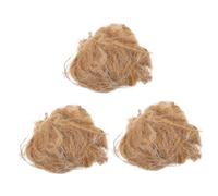 Hemobllo Outil de Feu de Camping Professionnel en Soie de Jute 3 Pièces pour Allumer Un Feu en Toutes Conditions, Accessoire pour Survie et Camping