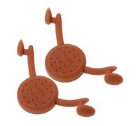 Hemobllo Outil de Modelage du Sourire Créateur Souriant Lot de 2 Taille Unique Intensité Réglable pour Adulte Entraînement Facial Amélioration Expressions Visage Couleur Marron