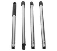 Hemobllo Outil de Nettoyage Gouttière avec Pelle Extensible Sections pour Toit Plat et Pente Ramasse Durable pour Entretien Gouttières Au Sol Argenté