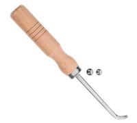 Hemobllo Outil de Réparation de Trompette Petite Taille 2 Boules en Tôle Alliage Solide Kit Professionnel pour Instruments à Vent Entretien et Maintenance D’Instruments de Musique