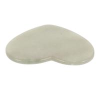 Hemobllo Outil Facial et Facile à Utiliser Gua Sha en Jade Naturel Massage Apaisant Planche à Gratter Élégante pour Visage et Cou pour Soins Peau