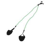 Hemobllo Pagaie D’entraînement à Natation avec Bandes Élastiques TPE Vert | Entraînement en Crawl, Usage Voyage et Maison, Améliore la Technique, Lot