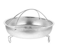 Hemobllo Panier Vapeur Inoxydable avec Support Drainant Accessoire Cuisson Légumes Fruits de Mer et Œufs Résistant et Uniforme pour Pots Standard