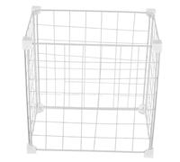 Hemobllo Paniers de Rangement Métalliques Suspendus pour Congélateur Coffre Séparateur 1 Compartiment 32X215X32 CM Organisateur Robuste en Maille Métallique Bac de Conservation