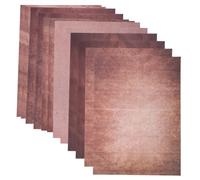 Hemobllo Papier à Lettres Vintage Imprimable 48 Feuilles A4 Papier Décoratif pour Imprimante Recto Verso Style Parchemin Épais Usage Correspondance Créative