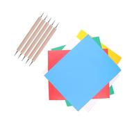 Hemobllo Papier Calque de Transfert pour Broderie et Quilting Papier Carbone Fait Maison Réutilisable et Résistant Lot de 10 Feuilles pour Tissu et Métal