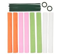 Hemobllo Papier Crépon pour Fleurs 50x250cm Rouleau Solide et Flexible pour Assemblage de Bouquets et Fêtes D'anniversaire Emballage Floral Professionnel