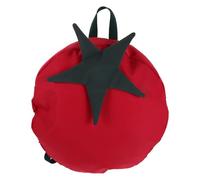Hemobllo Paquet à Dos à Fruits Tomates Kawaii pour Filles Adolescentes, Forme Tomate Rouge en Nylon et Polyester, Léger avec Rangement pour Usage Scolaire et Voyage