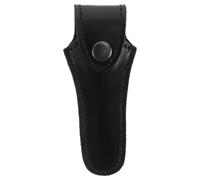 Hemobllo Paquet de Rangement pour Embouchure D’Instrument de Musique Petite Pochette en Cuir Noir Légère et Portable Protection Pratique pour Accessoires de Trompette Stockage Sécurisé