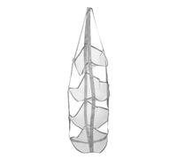Hemobllo Paquet de Rangement Suspendu en Filet pour Ballons, Mural Noir | Montage à Porte ou Mur, Organisation Verticale, Nylon et Maille, pour Coaches, Parents, Playroom