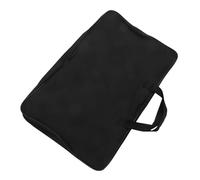 Hemobllo Paquet Étanche Noir en Tissu Oxford pour Pupitre et Support de Guzheng Paquet de Transport Portable avec Poignées pour Instruments de Musique et Microphones Usage Musiciens