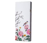Hemobllo Paravent de Table Décoratif, Écran de Décoration Intérieure en Acrylique, Pliant, Léger, Portable, Finition Miroir, pour Dortoir et Studio, Style Chinois