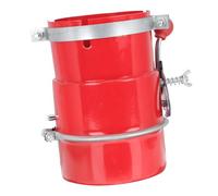 Hemobllo Pare-étincelles en Acier Carbone 110 Mm pour Pot D'échappement Protection Ignifuge Facile à Installer pour Voiture et Moto